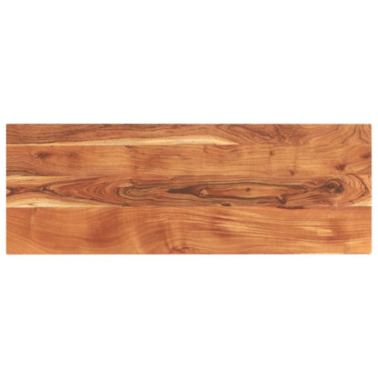 Table Top 140x60x3.8 cm Rectangular Solid Wood Acacia