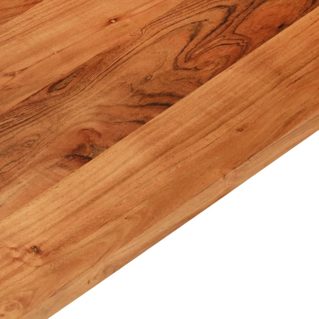 Table Top 70x70x3.8 cm Square Solid Wood Acacia