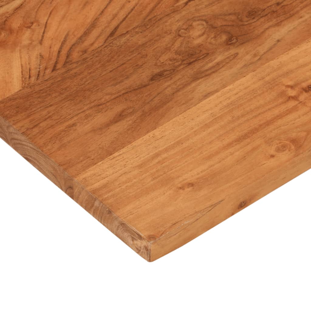 Table Top 80x80x3.8 cm Square Solid Wood Acacia