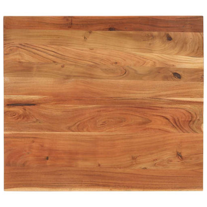 Table Top 110x80x3.8 cm Rectangular Solid Wood Acacia