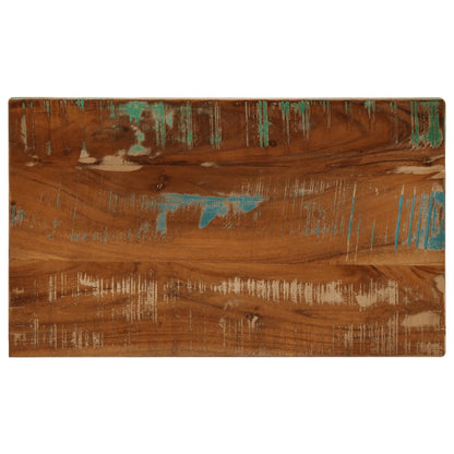Table Top 40x20x2.5 cm Rectangular Solid Wood Reclaimed