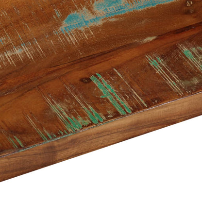Table Top 40x20x2.5 cm Rectangular Solid Wood Reclaimed