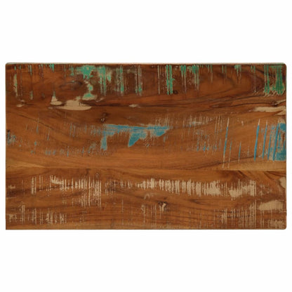 Table Top 50x40x2.5 cm Rectangular Solid Wood Reclaimed