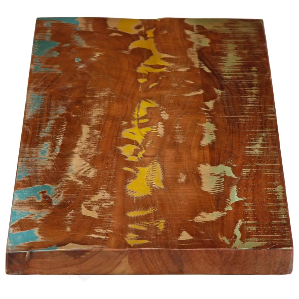 Table Top 120x40x2.5 cm Rectangular Solid Wood Reclaimed