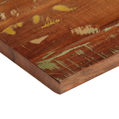 Table Top 120x40x2.5 cm Rectangular Solid Wood Reclaimed