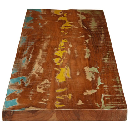 Table Top 180x40x2.5 cm Rectangular Solid Wood Reclaimed