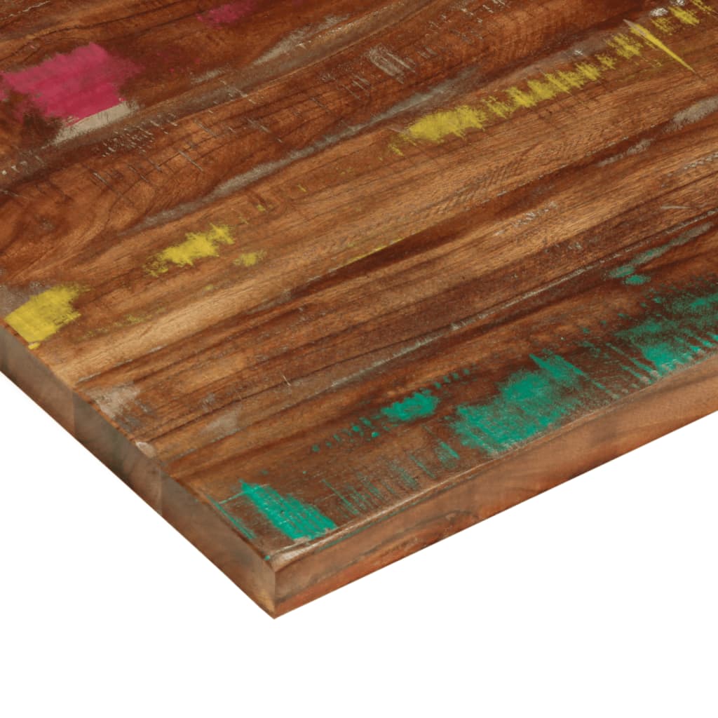 Table Top 100x50x2.5 cm Rectangular Solid Wood Reclaimed