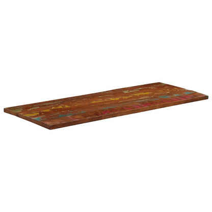 Table Top 140x50x2.5 cm Rectangular Solid Wood Reclaimed
