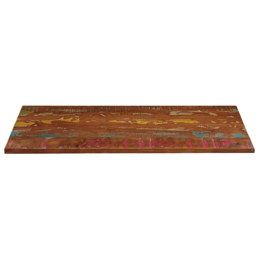 Table Top 140x50x2.5 cm Rectangular Solid Wood Reclaimed