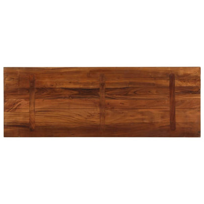 Table Top 140x50x2.5 cm Rectangular Solid Wood Reclaimed