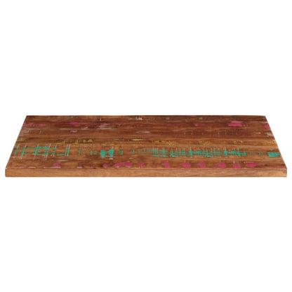 Table Top 100x60x1.5 cm Rectangular Solid Wood Reclaimed