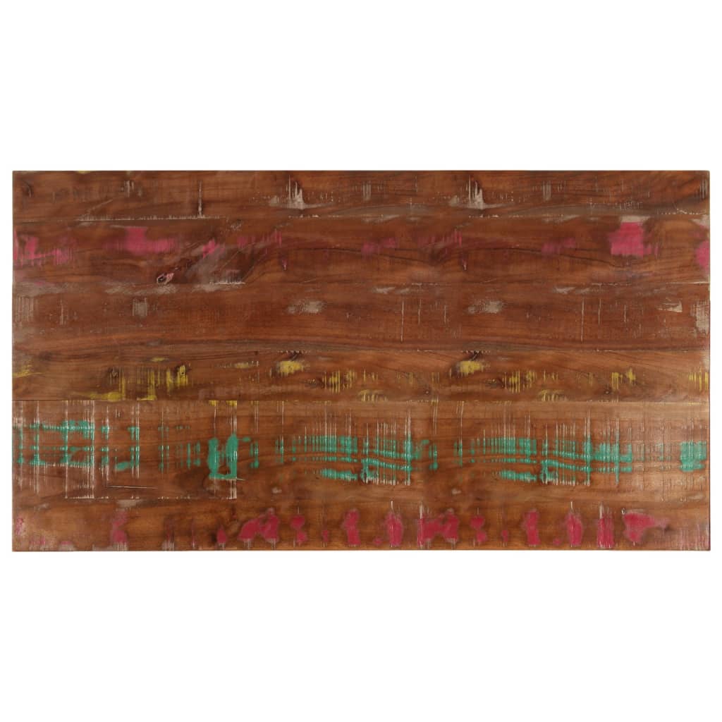 Table Top 120x60x1.5 cm Rectangular Solid Wood Reclaimed
