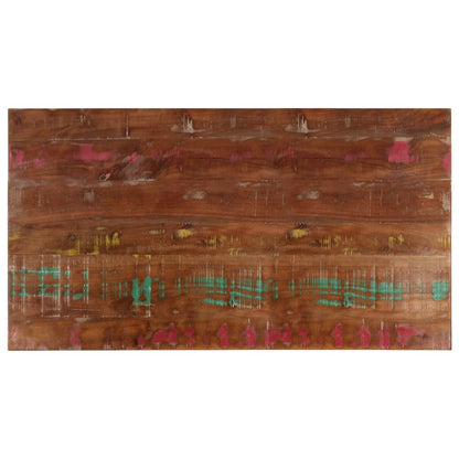 Table Top 120x60x1.5 cm Rectangular Solid Wood Reclaimed
