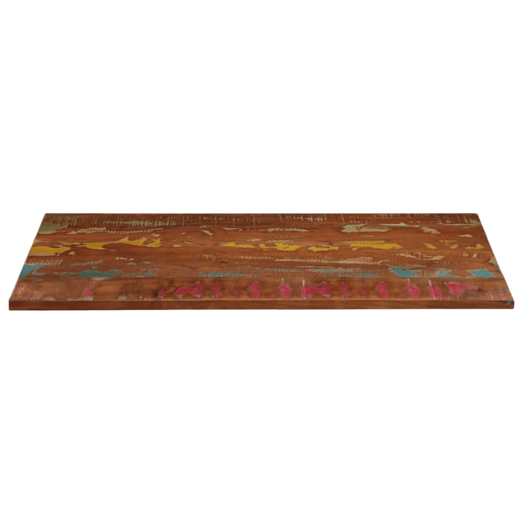 Table Top 140x60x1.5 cm Rectangular Solid Wood Reclaimed