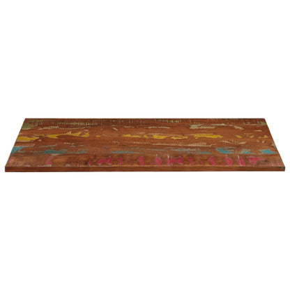 Table Top 140x60x2.5 cm Rectangular Solid Wood Reclaimed