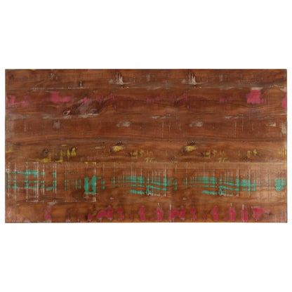 Table Top 120x70x2.5 cm Rectangular Solid Wood Reclaimed