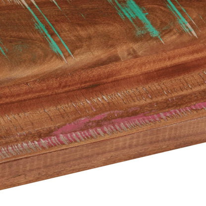 Table Top 110x80x2.5 cm Rectangular Solid Wood Reclaimed