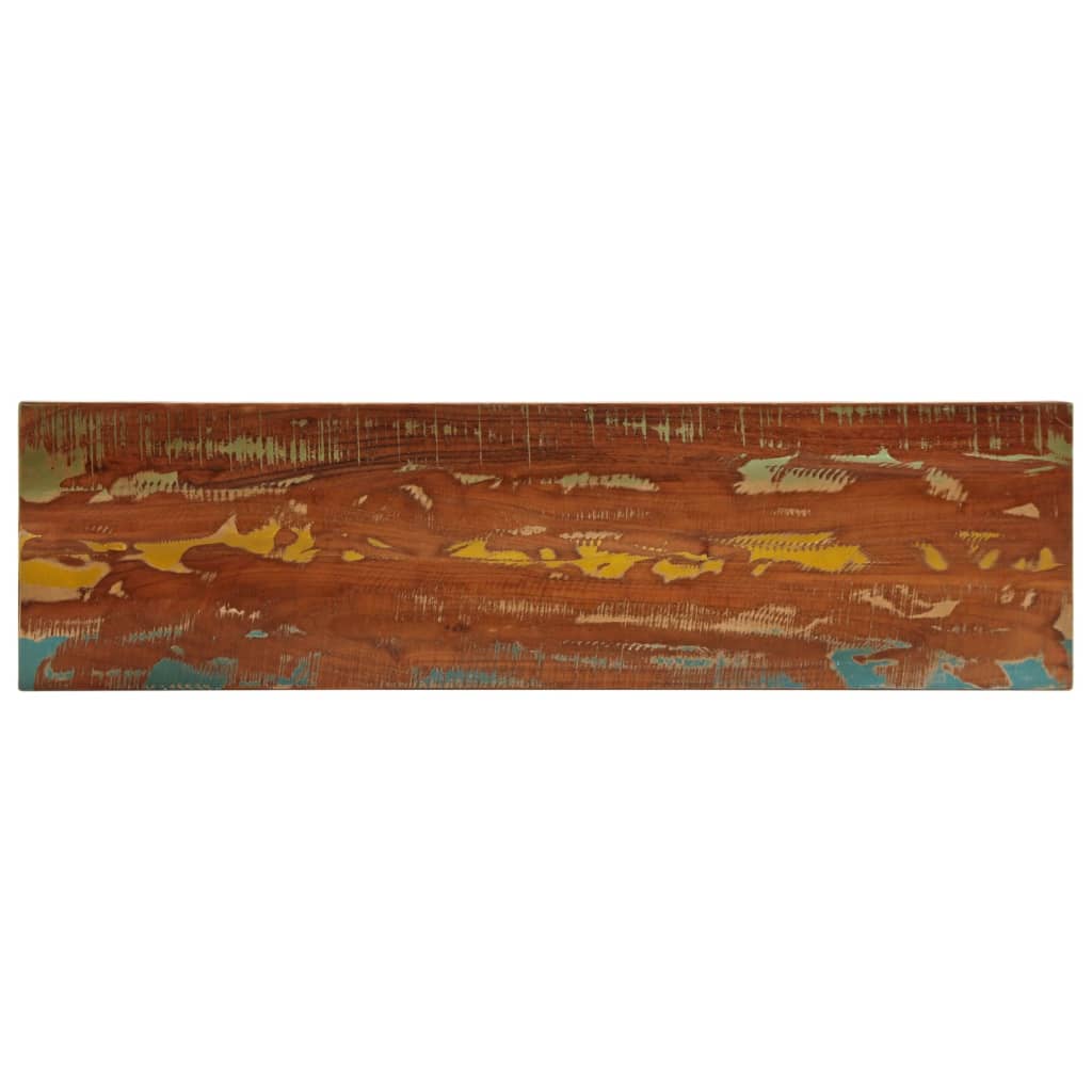 Table Top 120x20x3.8 cm Rectangular Solid Wood Reclaimed