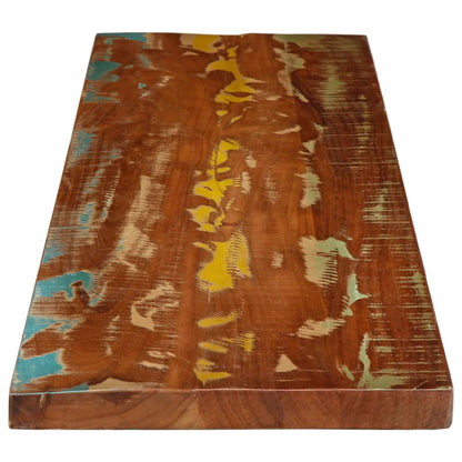 Table Top 160x20x3.8 cm Rectangular Solid Wood Reclaimed