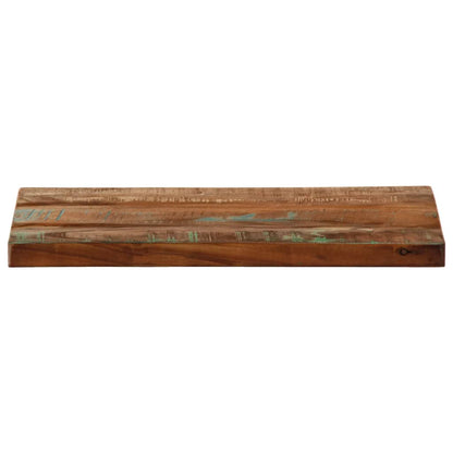 Table Top 50x30x3.8 cm Rectangular Solid Wood Reclaimed