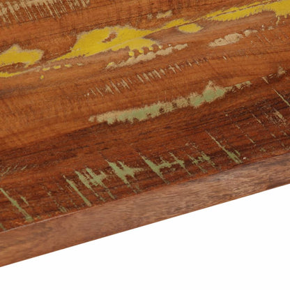 Table Top 100x40x3.8 cm Rectangular Solid Wood Reclaimed