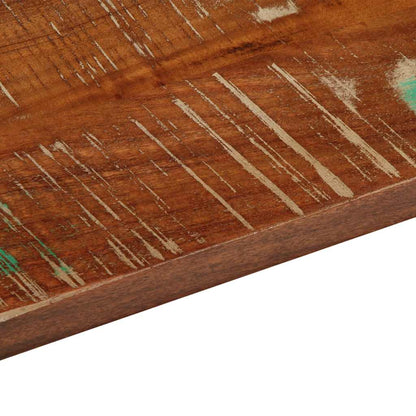 Table Top 50x50x3.8 cm Square Solid Wood Reclaimed