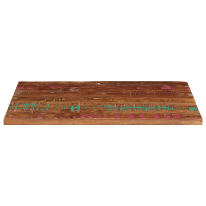 Table Top 110x50x3.8 cm Rectangular Solid Wood Reclaimed