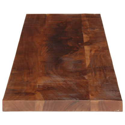 Table Top 140x40x2.5 cm Rectangular Solid Wood Reclaimed