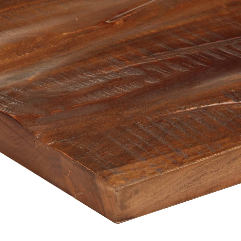 Table Top 60x50x2.5 cm Rectangular Solid Wood Reclaimed
