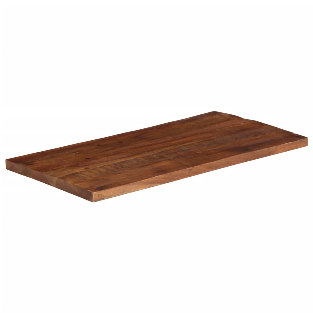 Table Top 100x50x2.5 cm Rectangular Solid Wood Reclaimed
