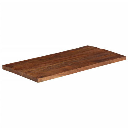 Table Top 110x50x2.5 cm Rectangular Solid Wood Reclaimed