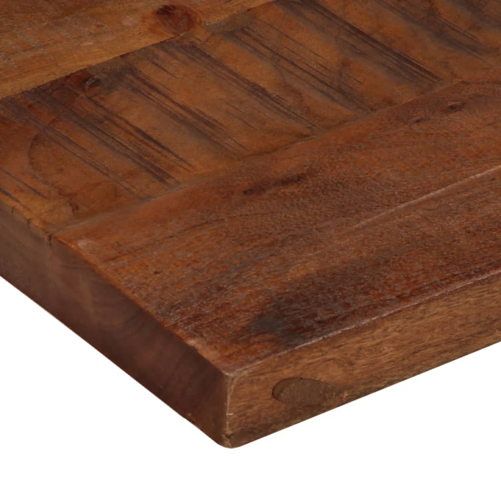 Table Top 110x50x2.5 cm Rectangular Solid Wood Reclaimed