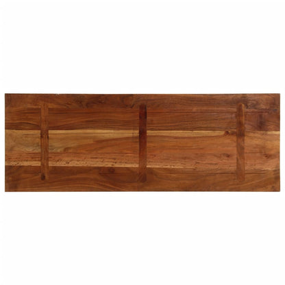 Table Top 140x50x2.5 cm Rectangular Solid Wood Reclaimed