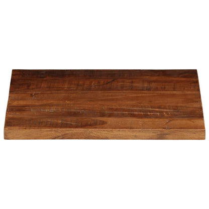 Table Top 60x60x2.5 cm Square Solid Wood Reclaimed