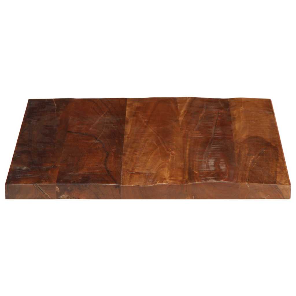 Table Top 60x60x2.5 cm Square Solid Wood Reclaimed
