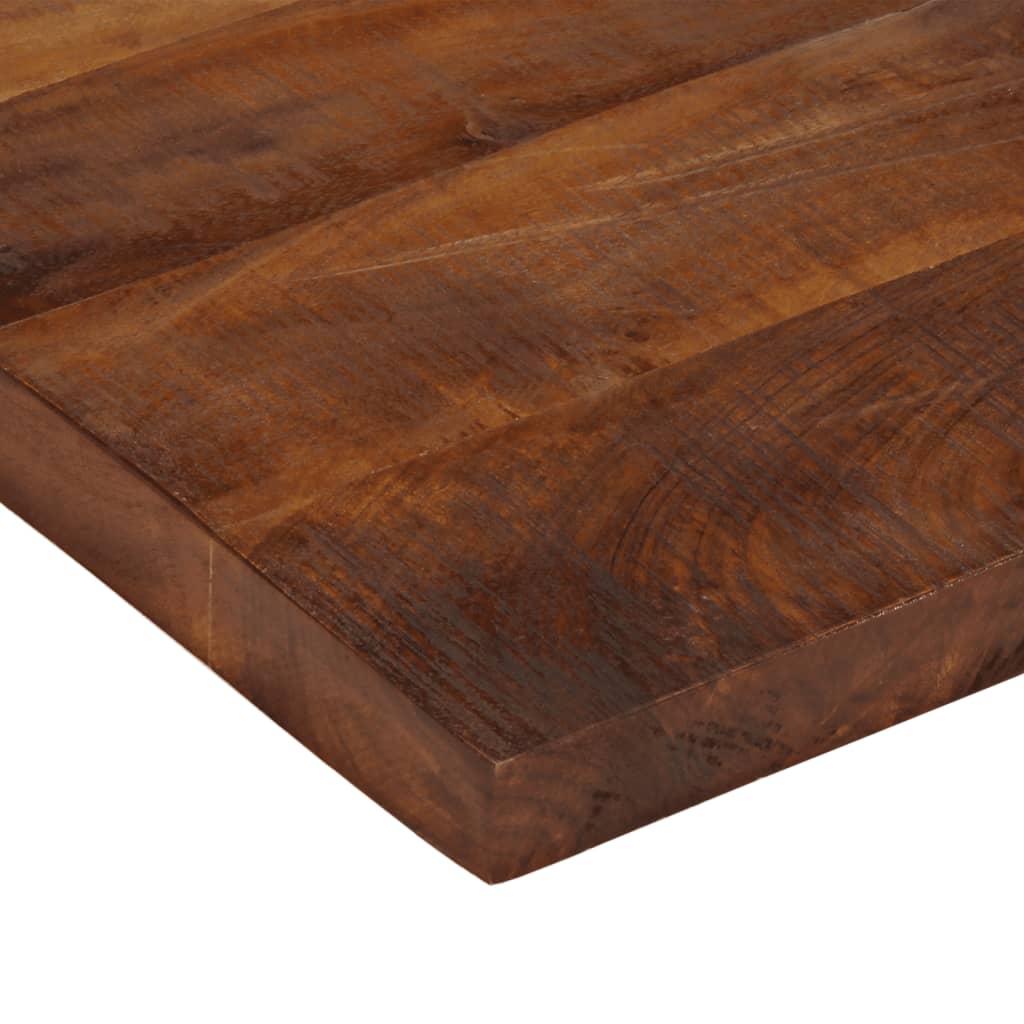 Table Top 80x70x2.5 cm Rectangular Solid Wood Reclaimed