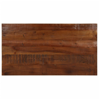 Table Top 120x70x2.5 cm Rectangular Solid Wood Reclaimed