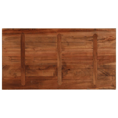 Table Top 120x70x2.5 cm Rectangular Solid Wood Reclaimed