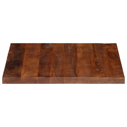 Table Top 90x90x2.5 cm Square Solid Wood Reclaimed