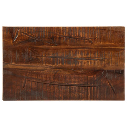 Table Top 40x20x3.8 cm Rectangular Solid Wood Reclaimed