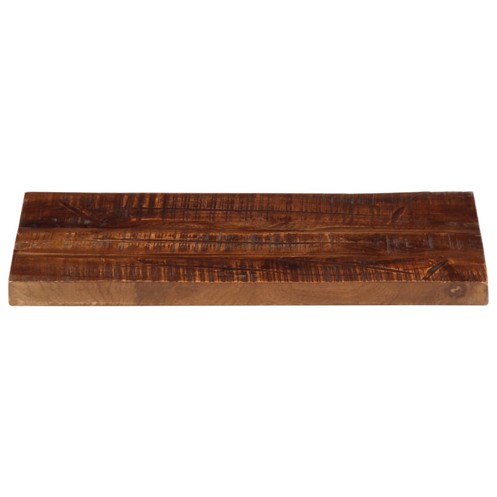 Table Top 60x20x3.8 cm Rectangular Solid Wood Reclaimed