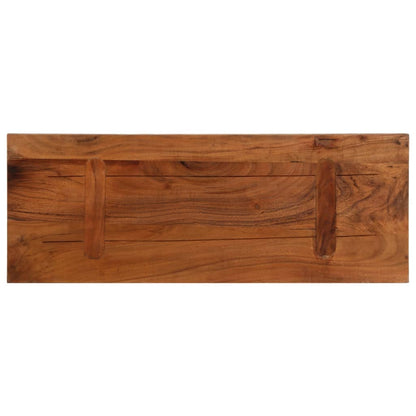 Table Top 70x20x3.8 cm Rectangular Solid Wood Reclaimed