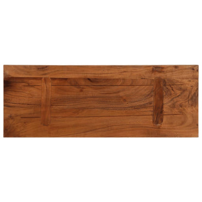 Table Top 90x20x3.8 cm Rectangular Solid Wood Reclaimed