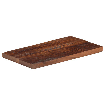 Table Top 60x30x3.8 cm Rectangular Solid Wood Reclaimed