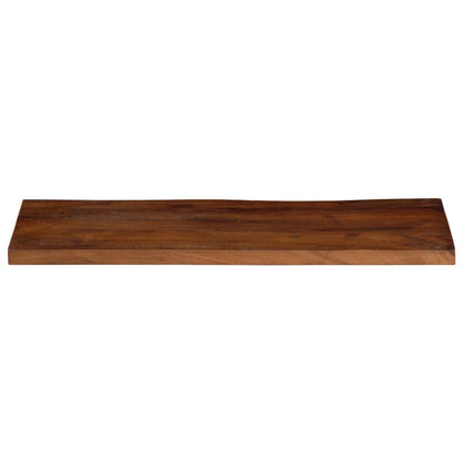 Table Top 80x30x3.8 cm Rectangular Solid Wood Reclaimed