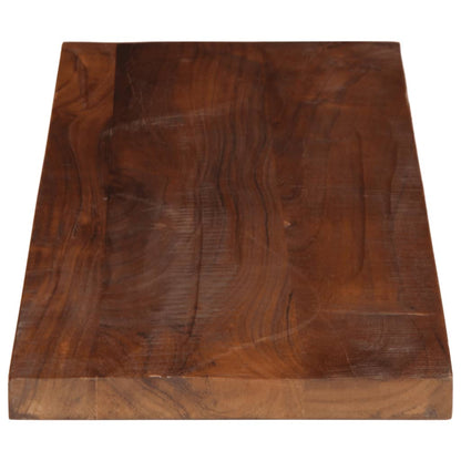 Table Top 80x30x3.8 cm Rectangular Solid Wood Reclaimed