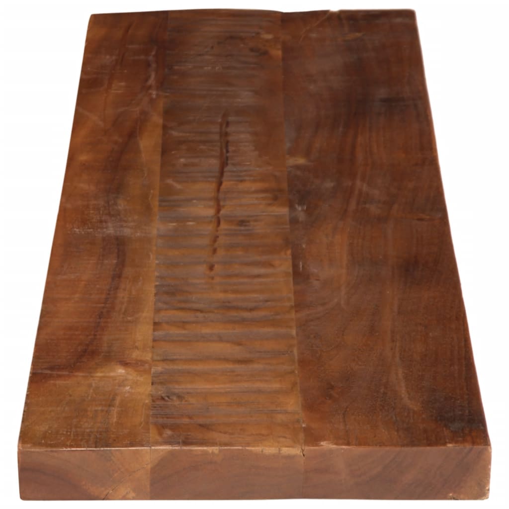 Table Top 110x30x3.8 cm Rectangular Solid Wood Reclaimed