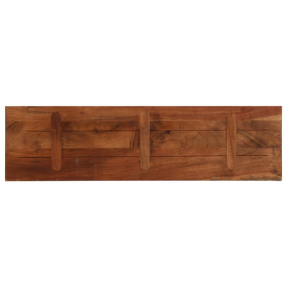 Table Top 110x30x3.8 cm Rectangular Solid Wood Reclaimed