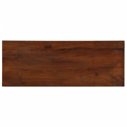 Table Top 70x40x3.8 cm Rectangular Solid Wood Reclaimed