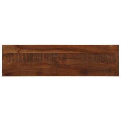 Table Top 100x40x3.8 cm Rectangular Solid Wood Reclaimed